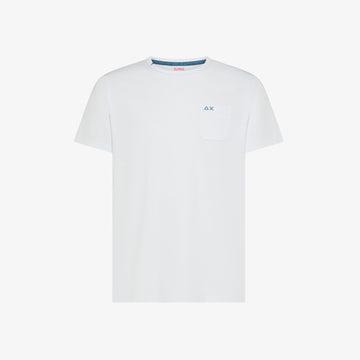 t-shirt pocket T36101 BIANCO SUN68 