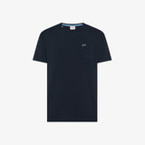 SUN68 t-shirt pocket Navy blue
