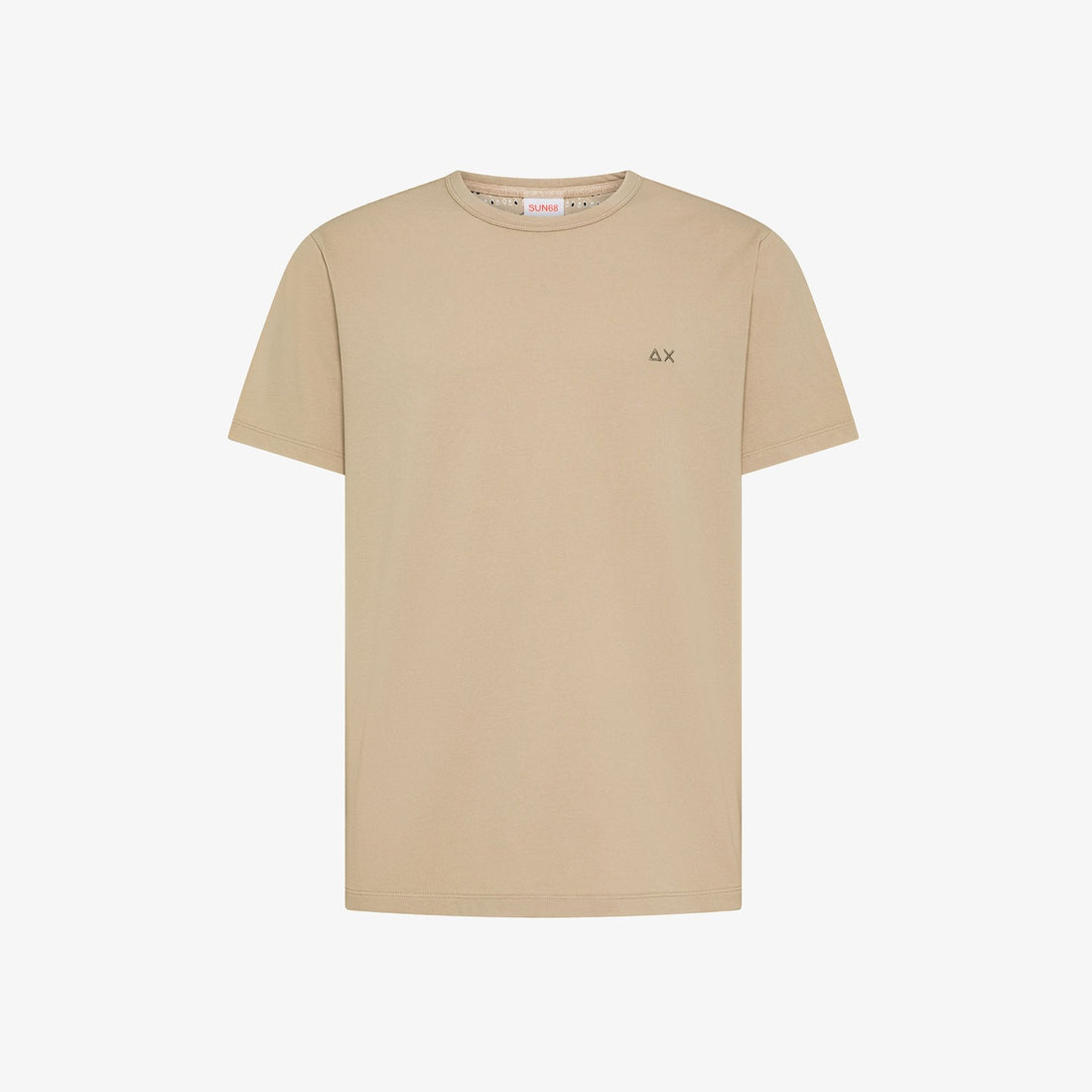 t-shirt maniche corte con logo T36123 STONE SUN68 