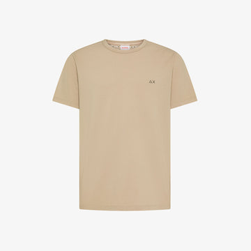 t-shirt maniche corte con logo T36123 STONE SUN68 