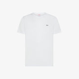 SUN68 t-shirt jersey mercerized Bianco