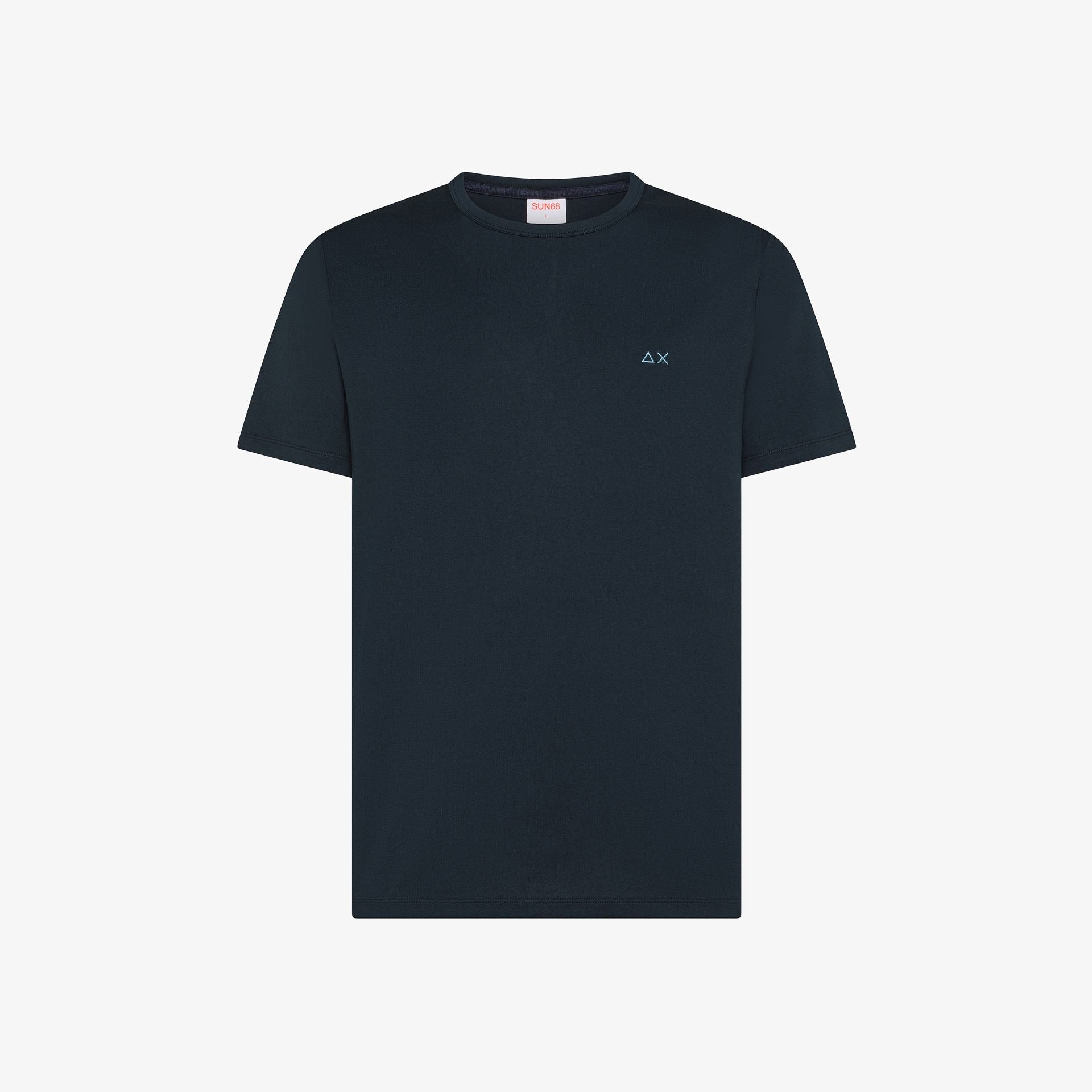 t-shirt jersey mercerized T36127 NAVY BLUE SUN68 