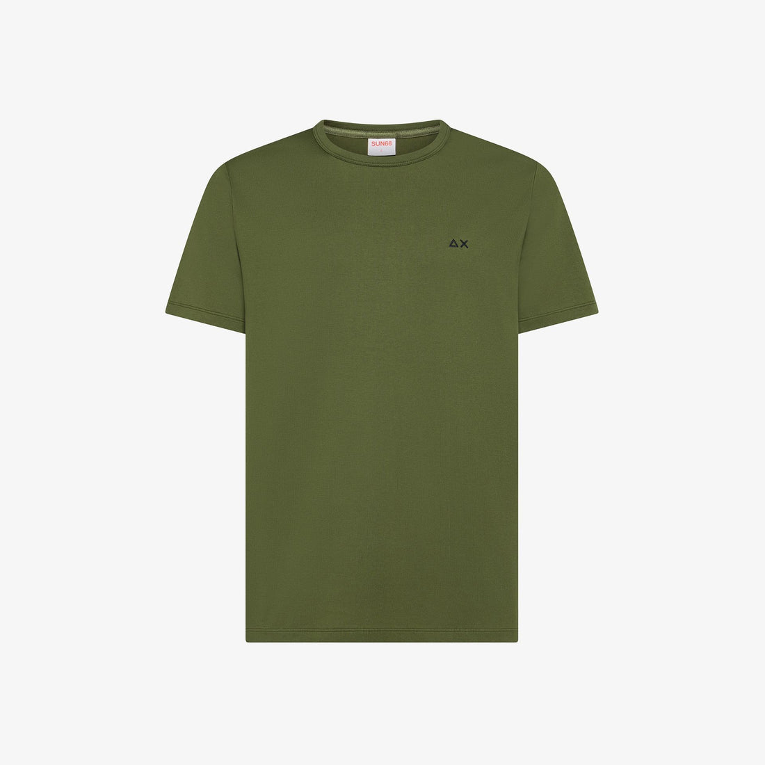 t-shirt jersey mercerized T36127 VERDE SUN68 