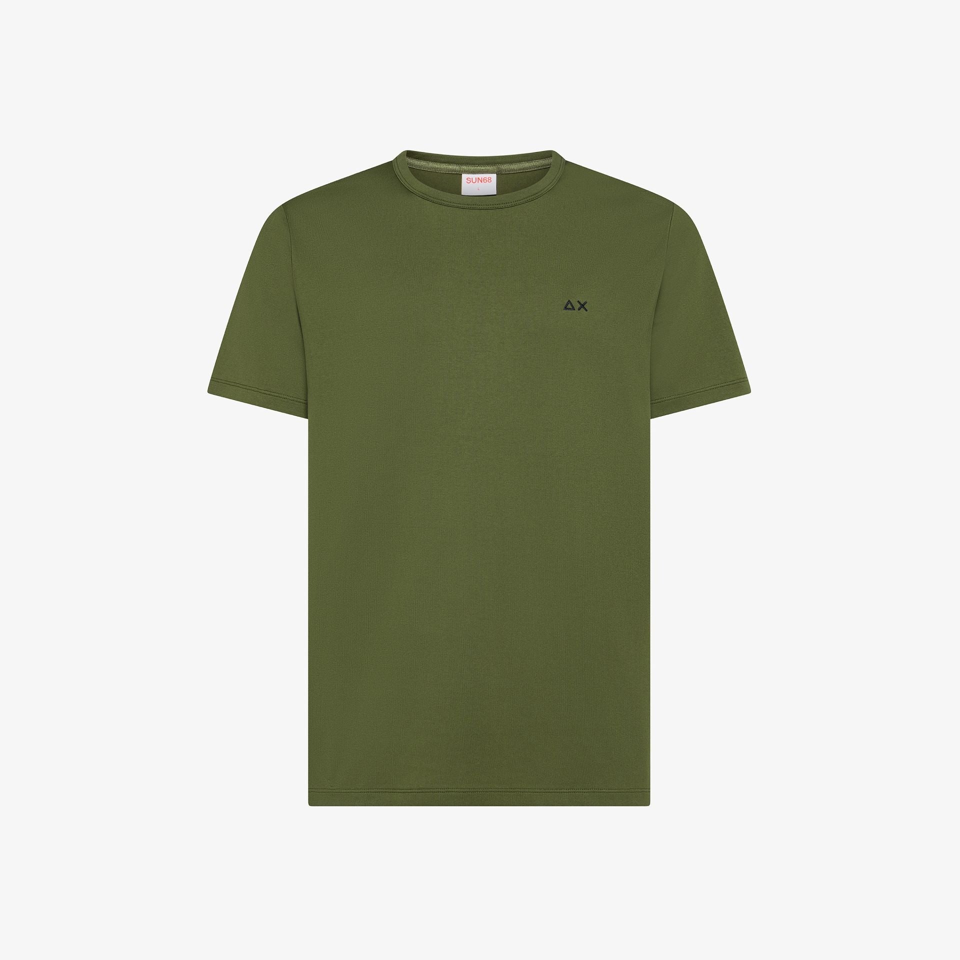 t-shirt jersey mercerized T36127 VERDE SUN68 