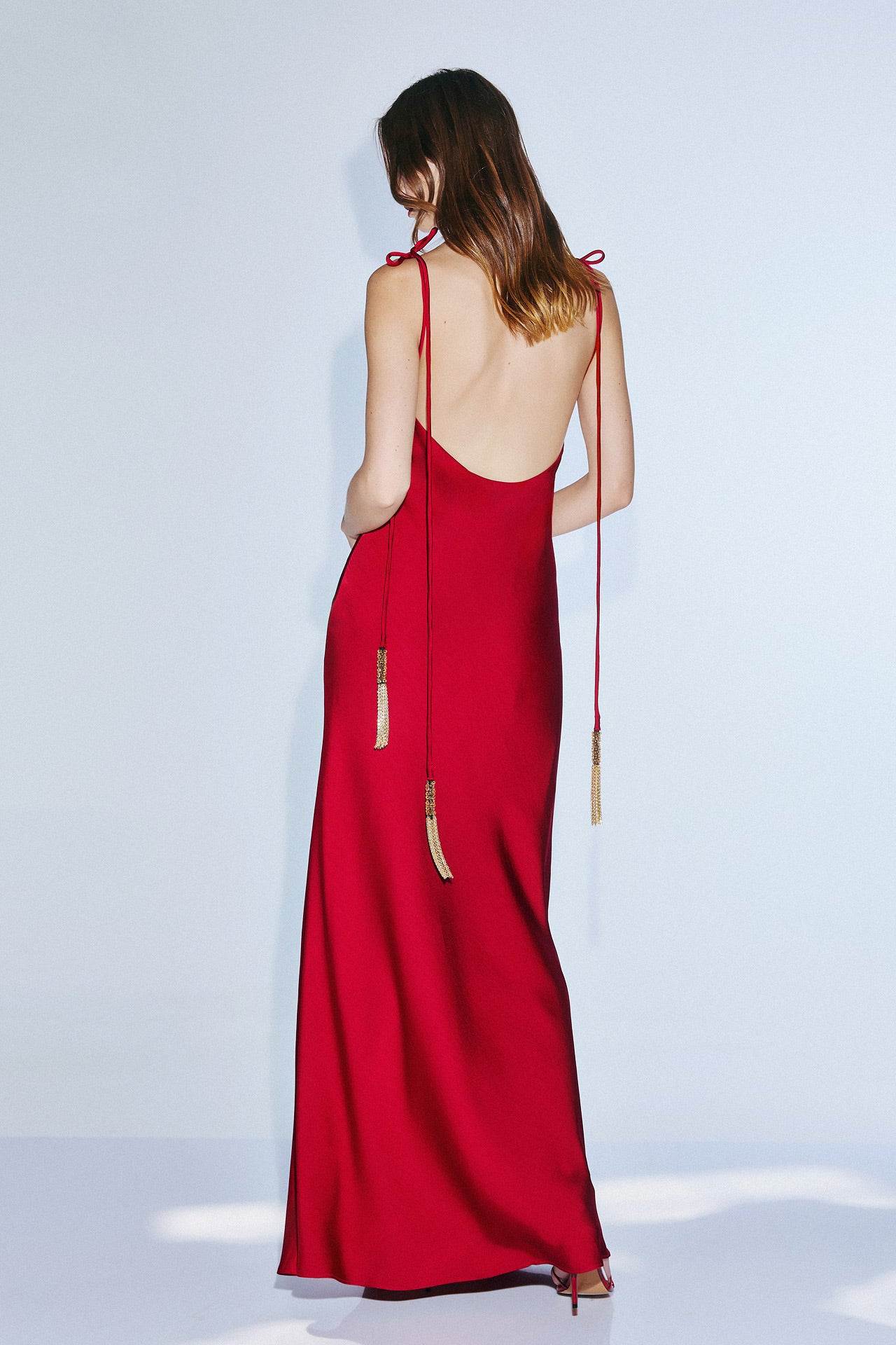 abito elegante twins T4936 WINE TWINS 
