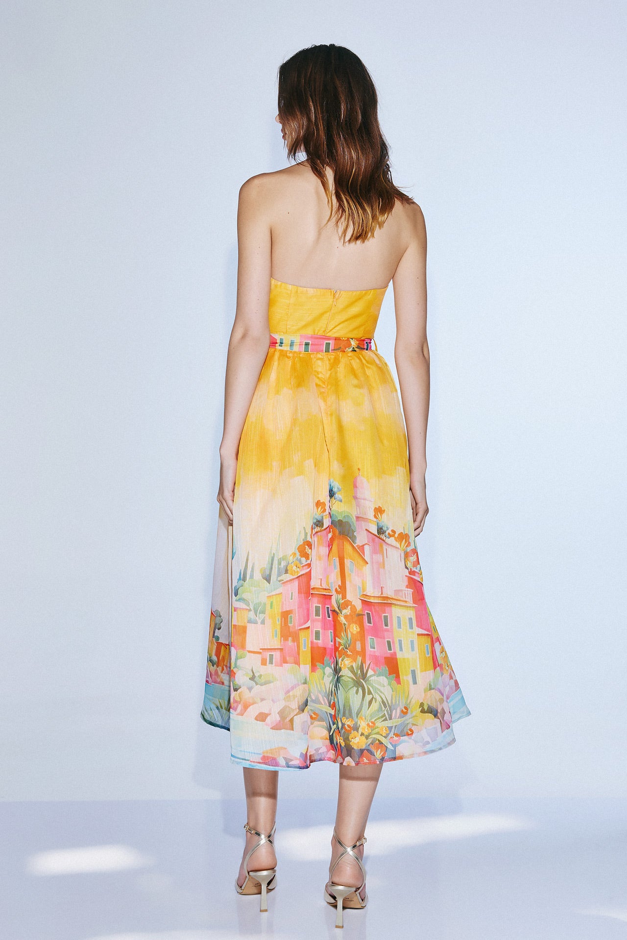 abito elegante a fantasia T4993 PRINT TWINS 