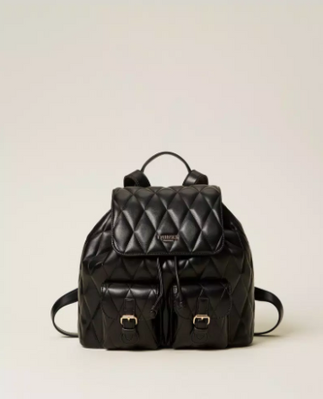 zaino trapuntato con tasche 261TB7280 00006 TWINSET 