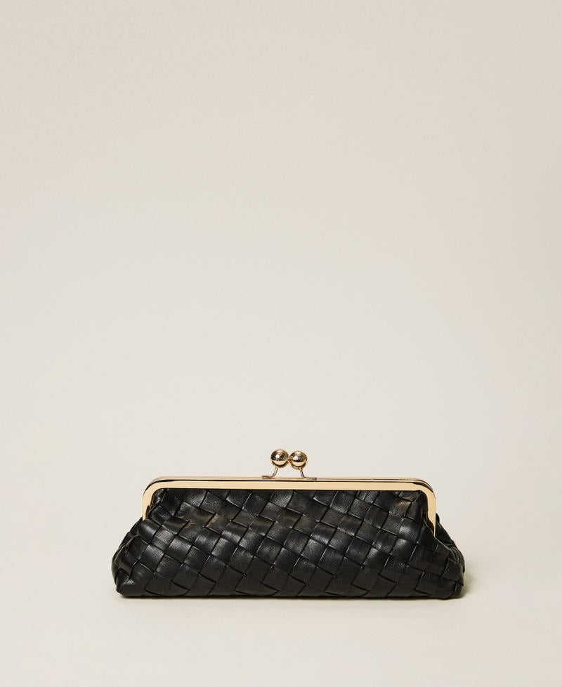 borsa clutch intrecciata 261TB7301 00006 TWINSET 