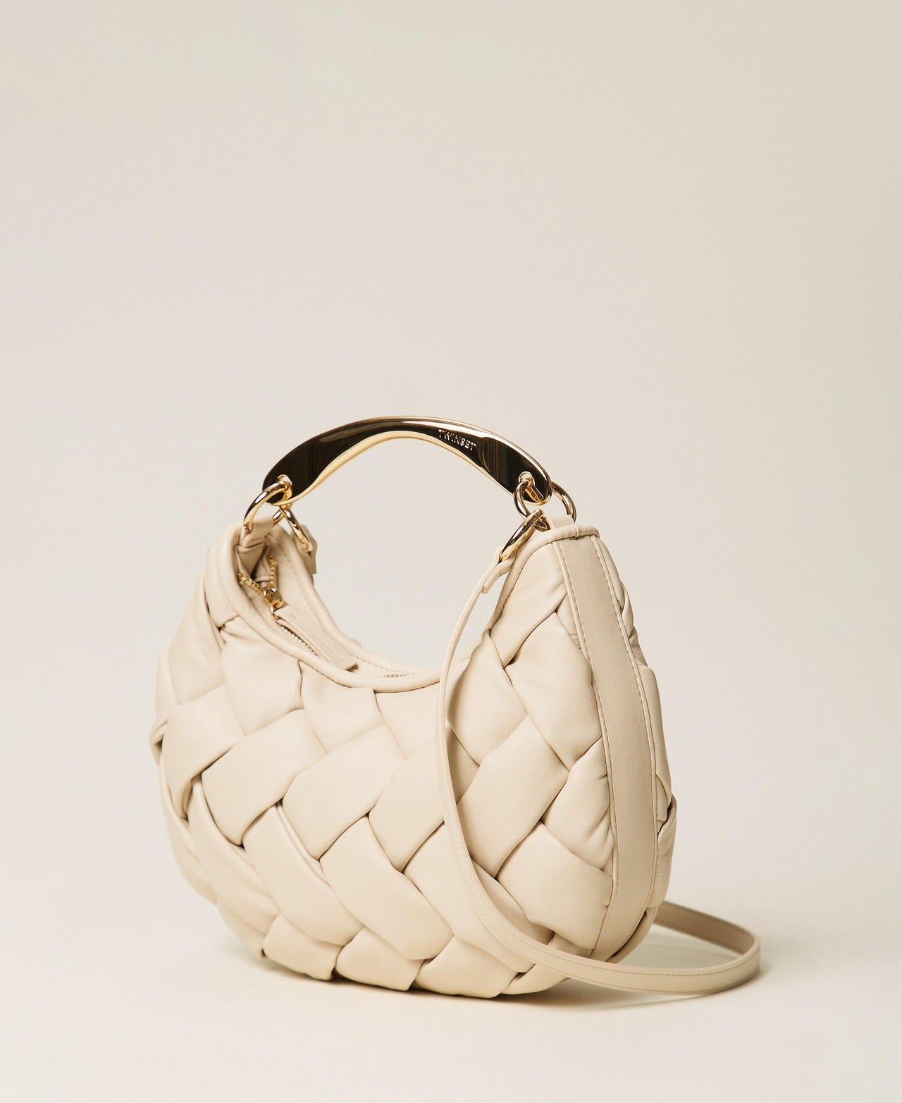 Borsa croissant intrecciata 261TB7370 07222 TWINSET 