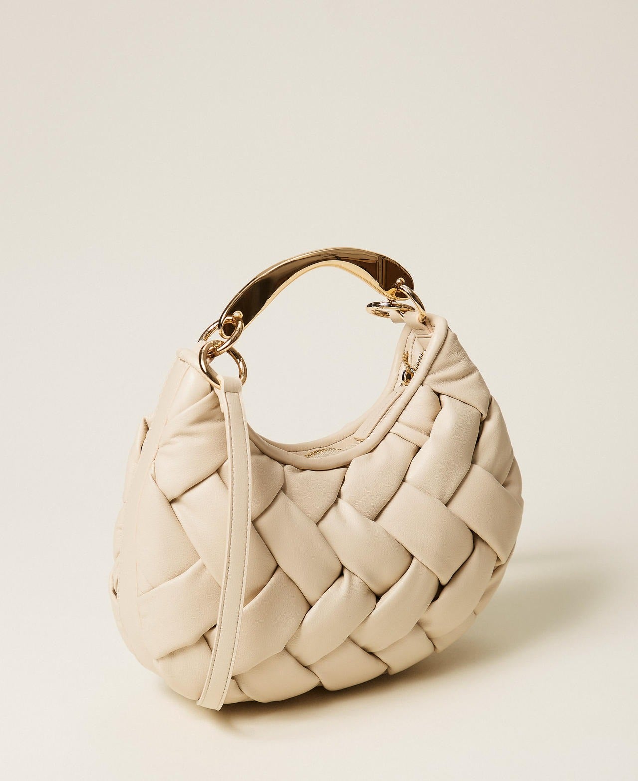 Borsa croissant intrecciata 261TB7370 07222 TWINSET 