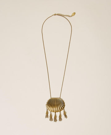 collana con ciondolo conchiglia 261TO5510 12616 TWINSET 