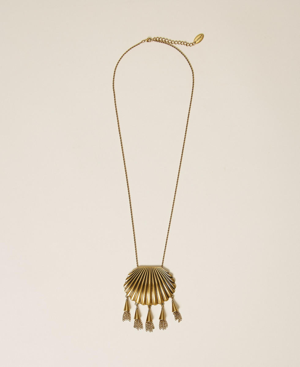 collana con ciondolo conchiglia 261TO5510 12616 TWINSET 