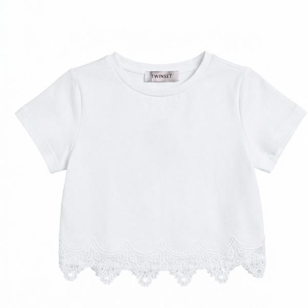 completo con inserti in pizzo 261GB2023 00526 TWINSET GIRL 