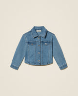 TWINSET GIRL giacca jeans Blu
