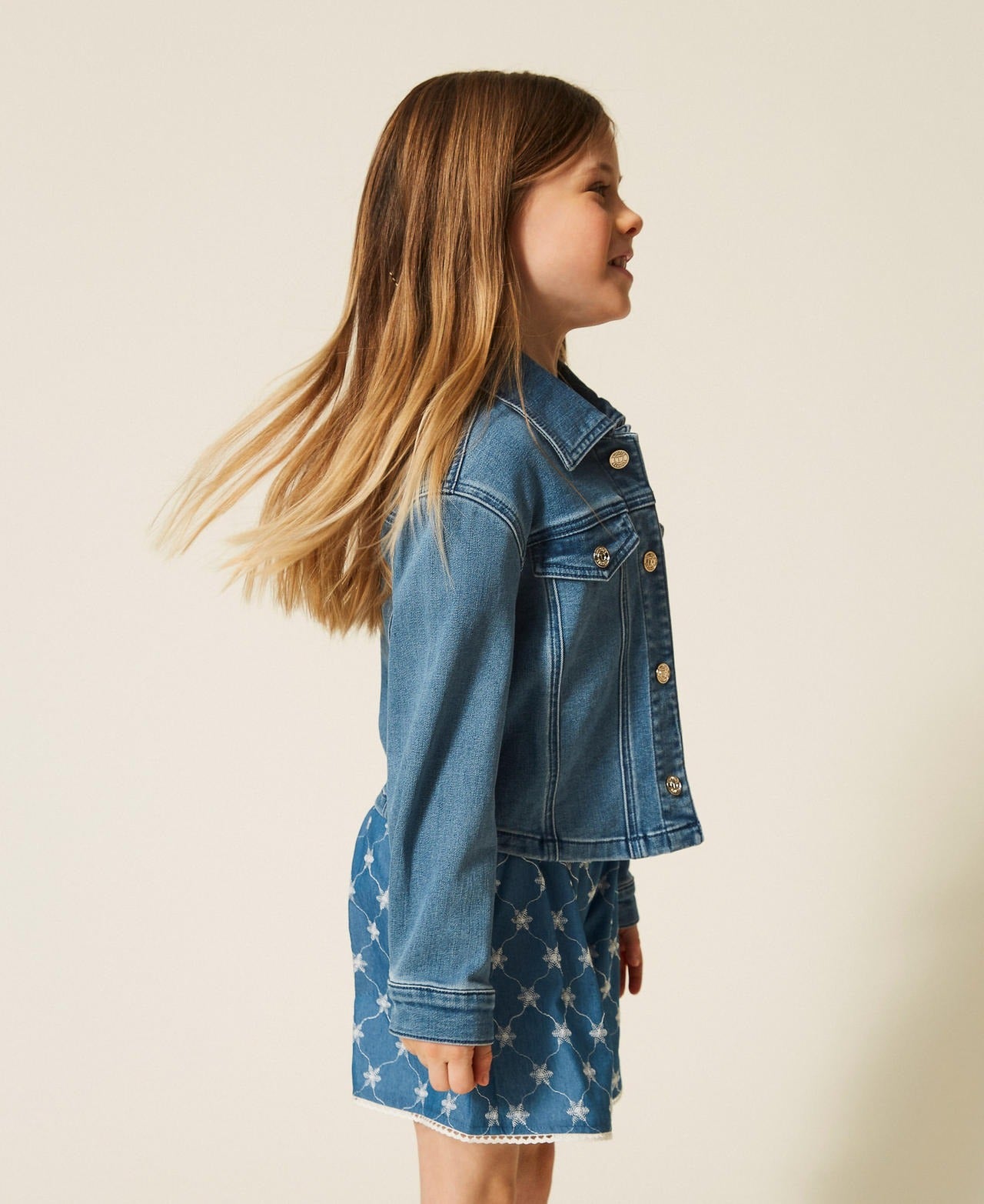 giacca jeans 261GB2030 03451 TWINSET GIRL 