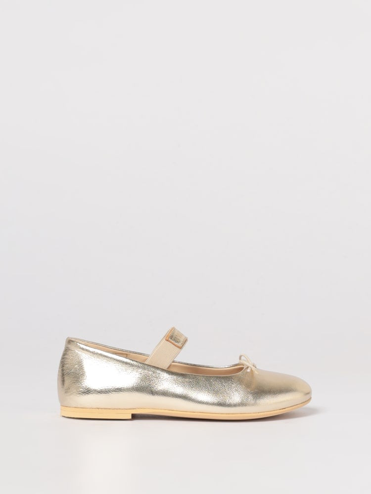ballerina in pelle platino 261GCB030 10363 TWINSET GIRL 