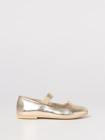 ballerina in pelle platino 261GCB030 10363 TWINSET GIRL 