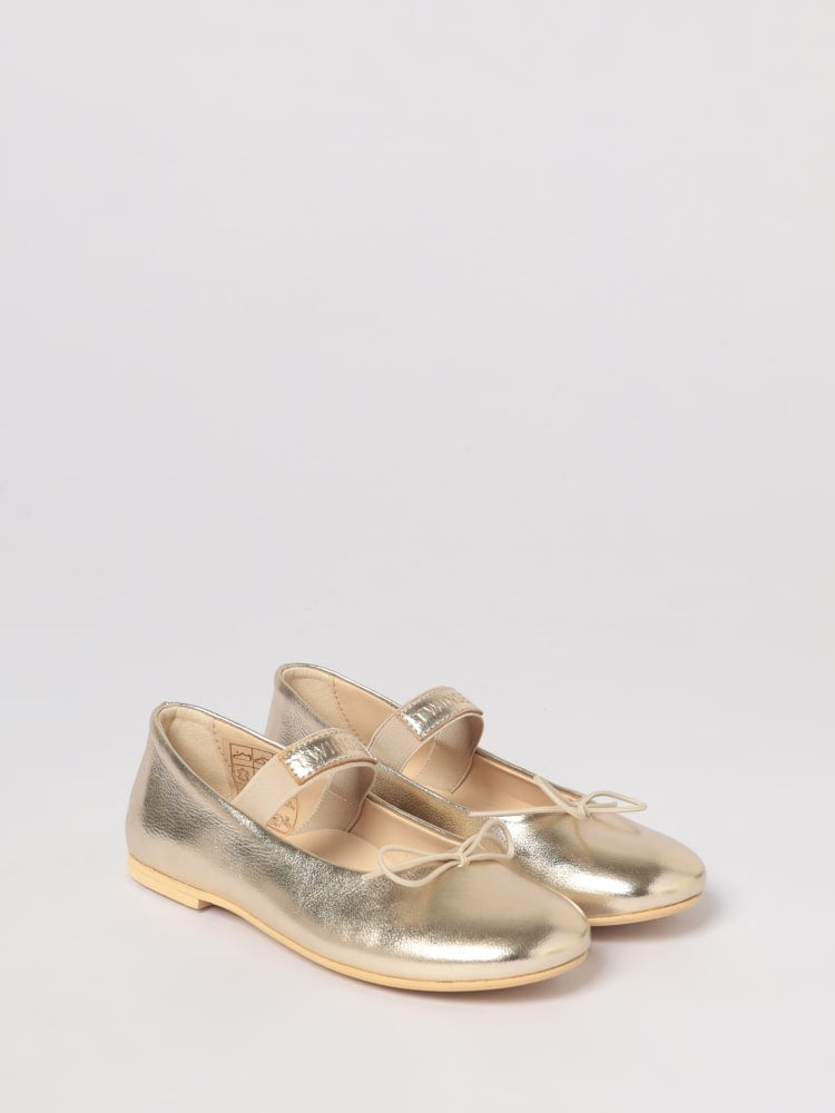 ballerina in pelle platino 261GCB030 10363 TWINSET GIRL 