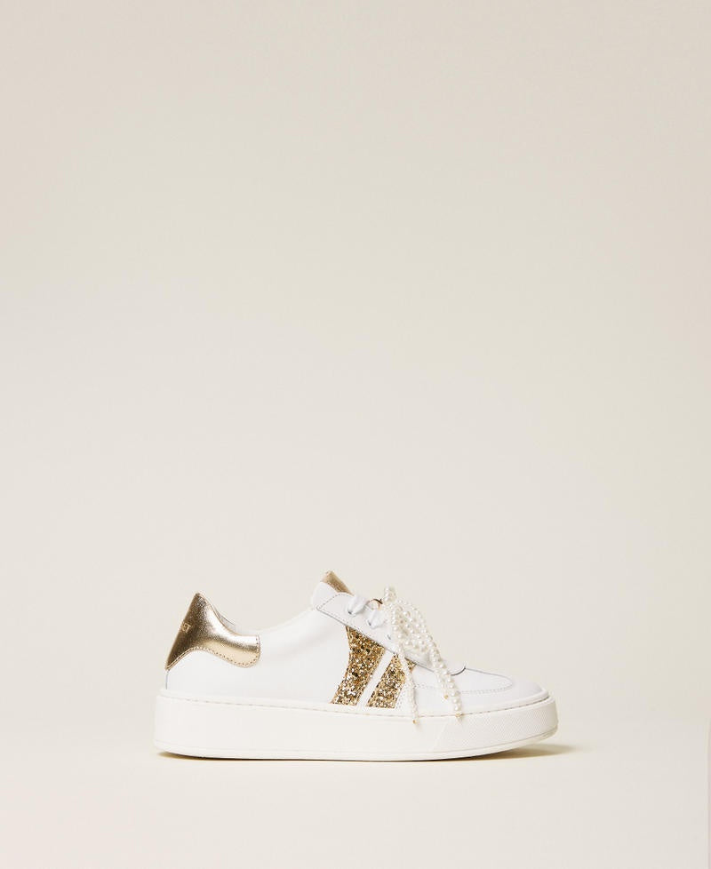 sneakers con glitter 261GCJ-012 13238 TWINSET GIRL 