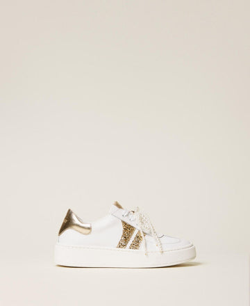 sneakers con glitter 261GCJ-012 13238 TWINSET GIRL 