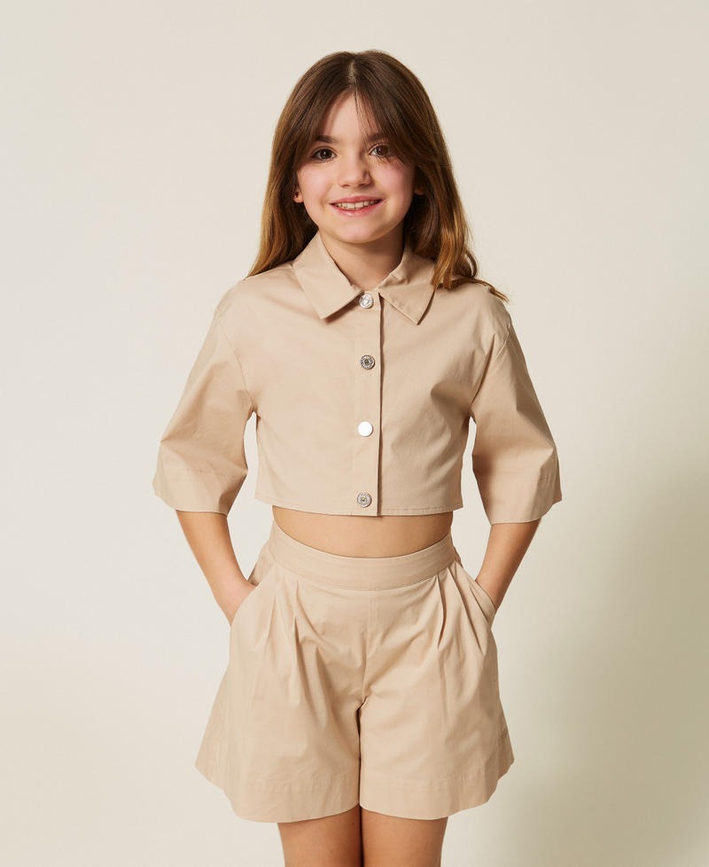 completo due pezzi con camicia 261GJ2014 13191 TWINSET GIRL 