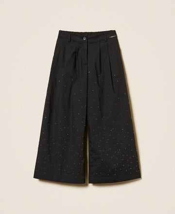 pantaloni con borchie 261GJ2020 00006 TWINSET GIRL 