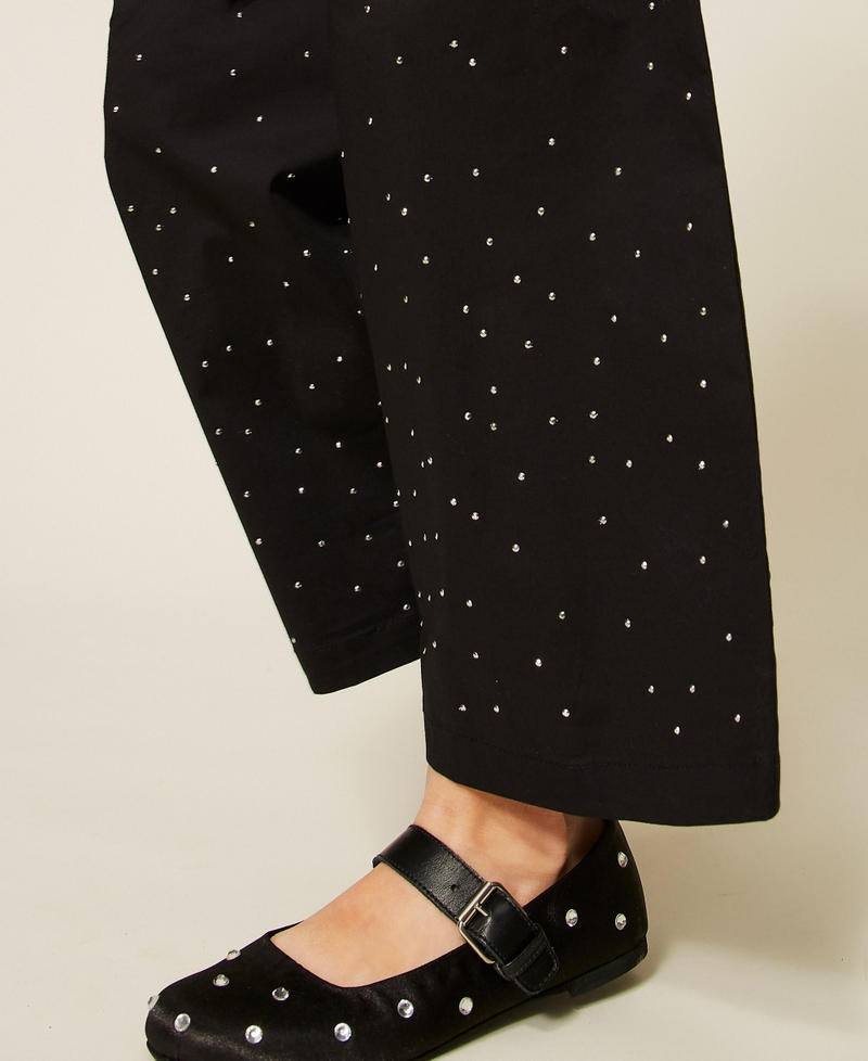 pantaloni con borchie 261GJ2020 00006 TWINSET GIRL 
