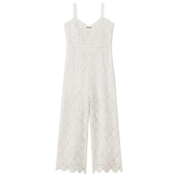 tuta intera in pizzo macramè 261GJ2Q22 00526 TWINSET GIRL 