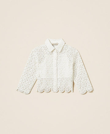 camicia in pizzo 261GJ2Q25 00526 TWINSET GIRL 