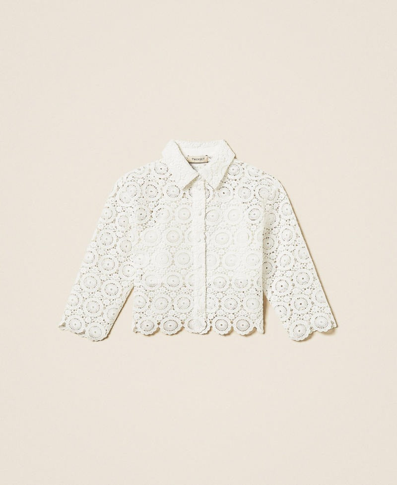 camicia in pizzo 261GJ2Q25 00526 TWINSET GIRL 