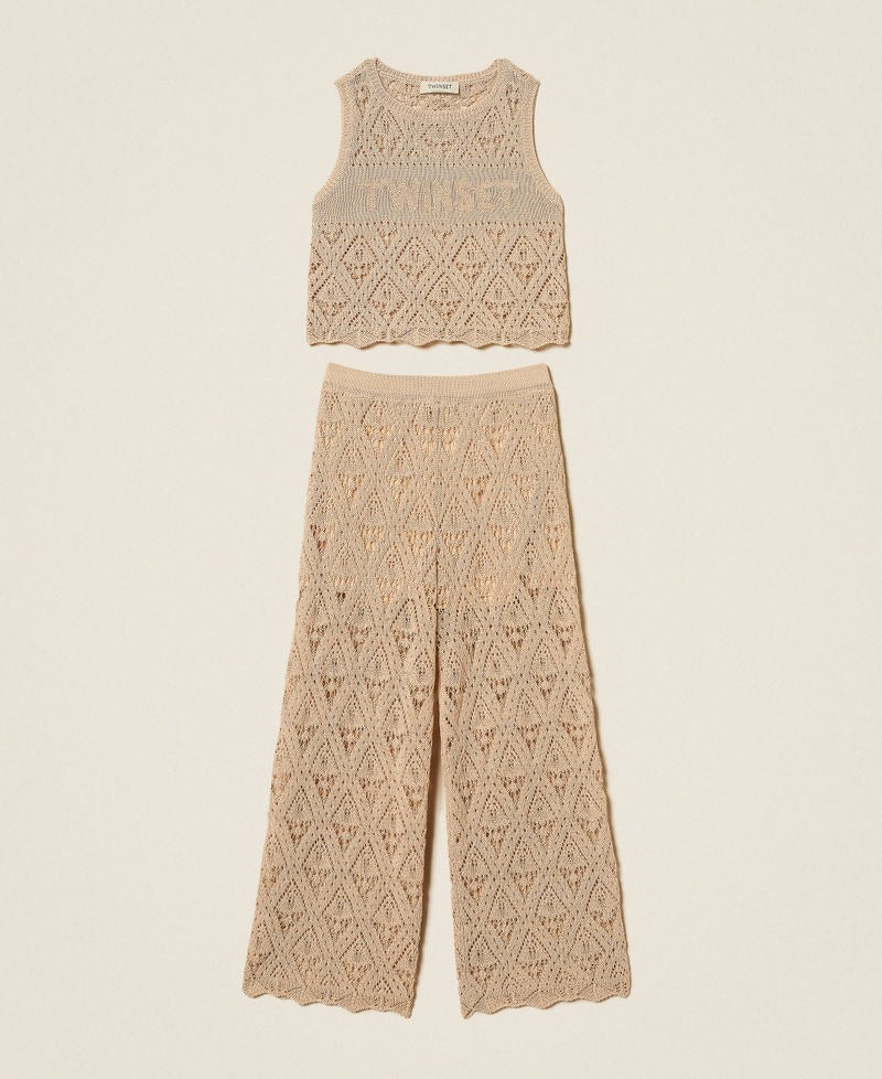 completo in maglia 261GJ3031 13191 TWINSET GIRL 