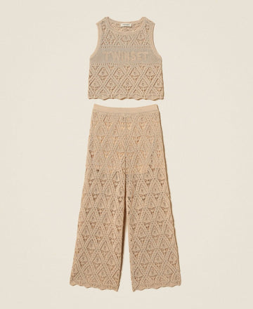 completo in maglia 261GJ3031 13191 TWINSET GIRL 