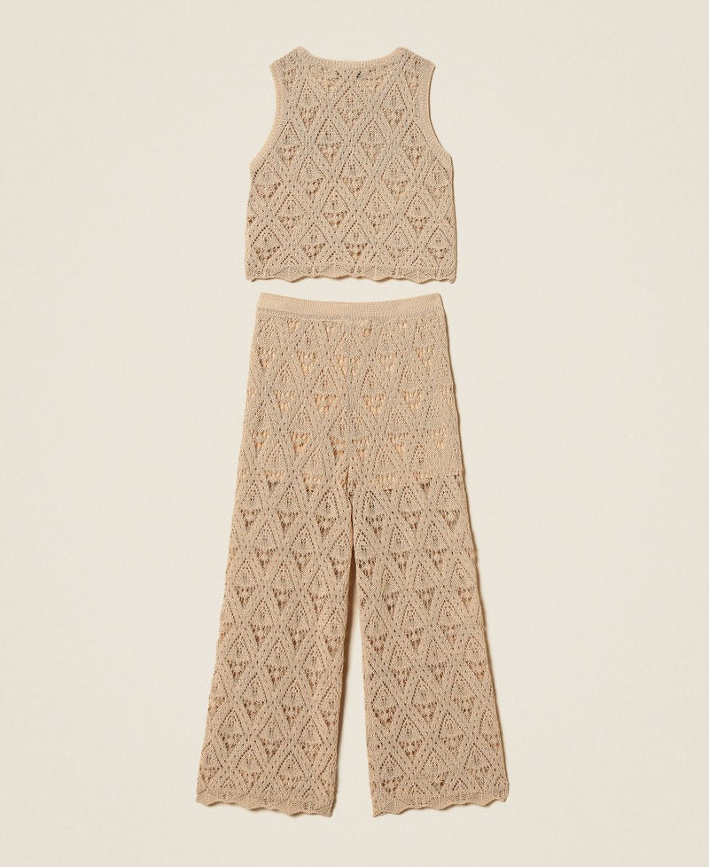 completo in maglia 261GJ3031 13191 TWINSET GIRL 