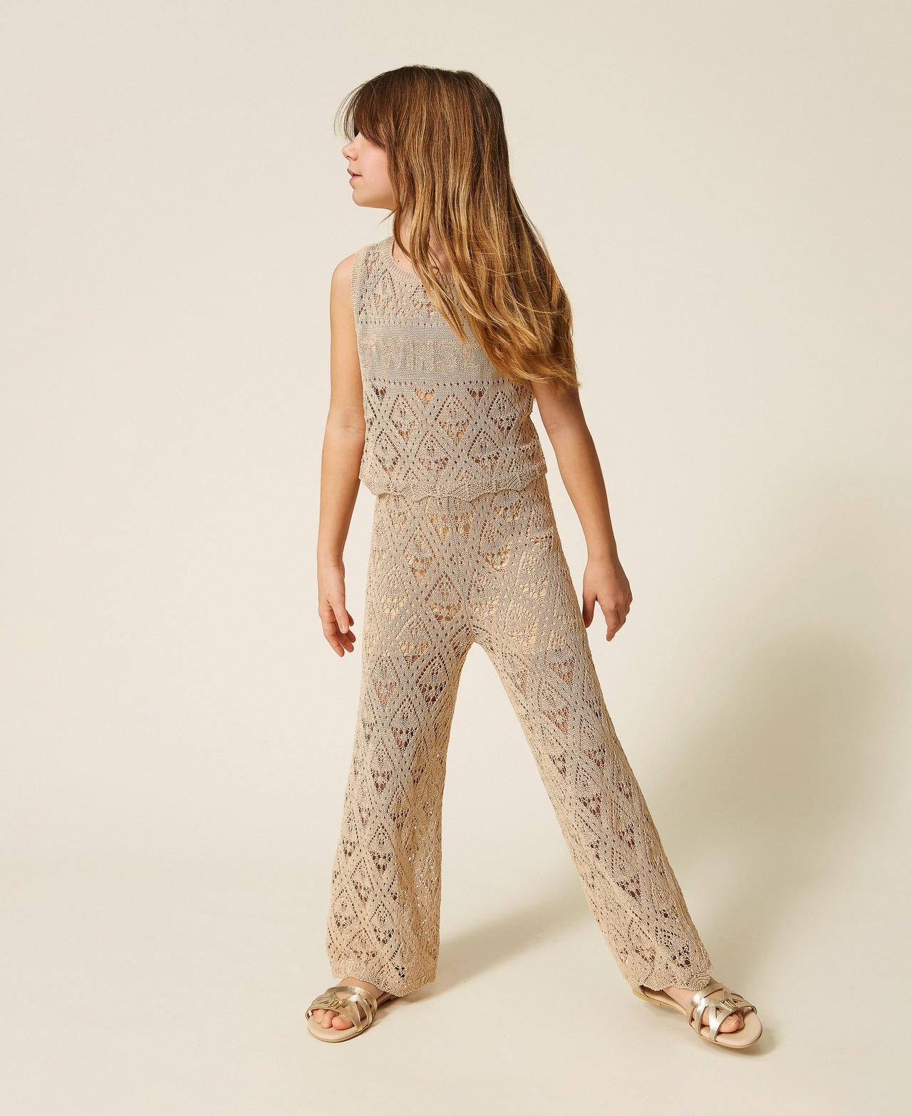 completo in maglia 261GJ3031 13191 TWINSET GIRL 