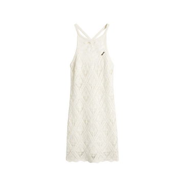abito in macramè con bretelle 261GJ3033 12577 TWINSET GIRL 