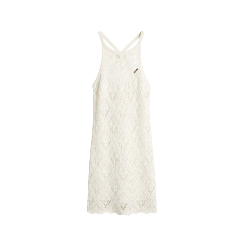 abito in macramè con bretelle 261GJ3033 12577 TWINSET GIRL 