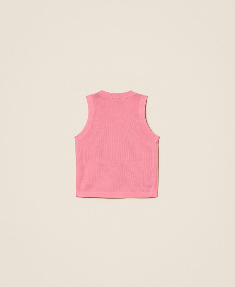 top con bottoni 261GJ3062 07207 TWINSET GIRL 
