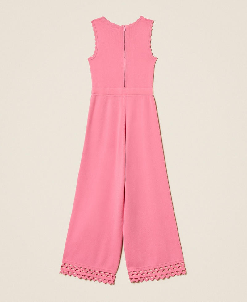 tuta con motivo zig zag 261GJ3Q41 07207 TWINSET GIRL 