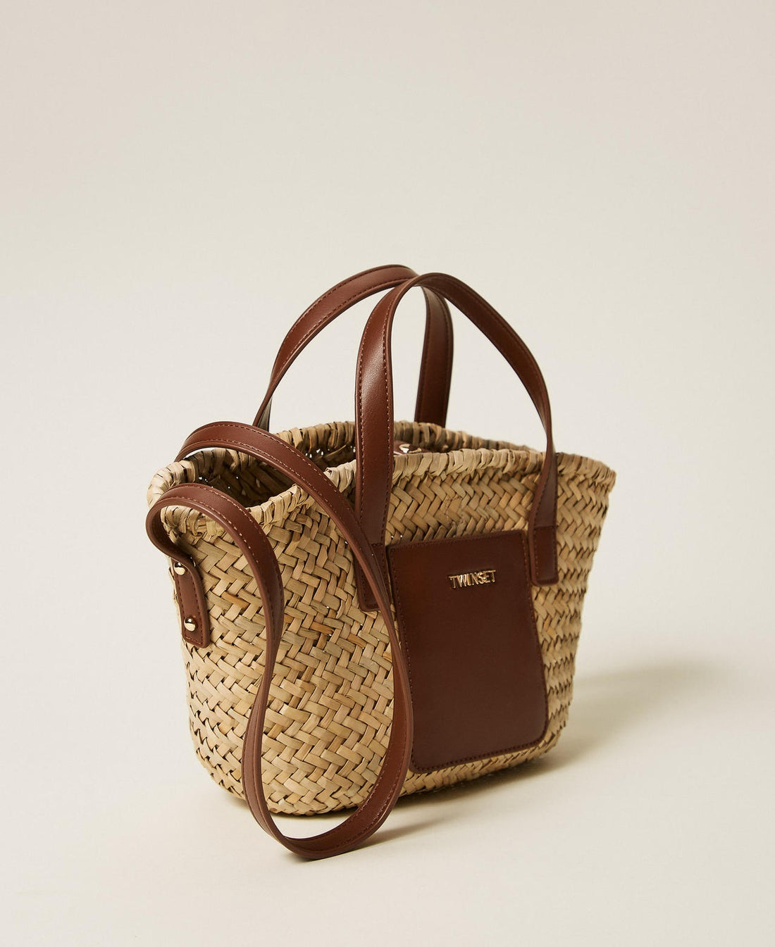 Borsa shopper in paglia 261GJ8014 11617 TWINSET GIRL 