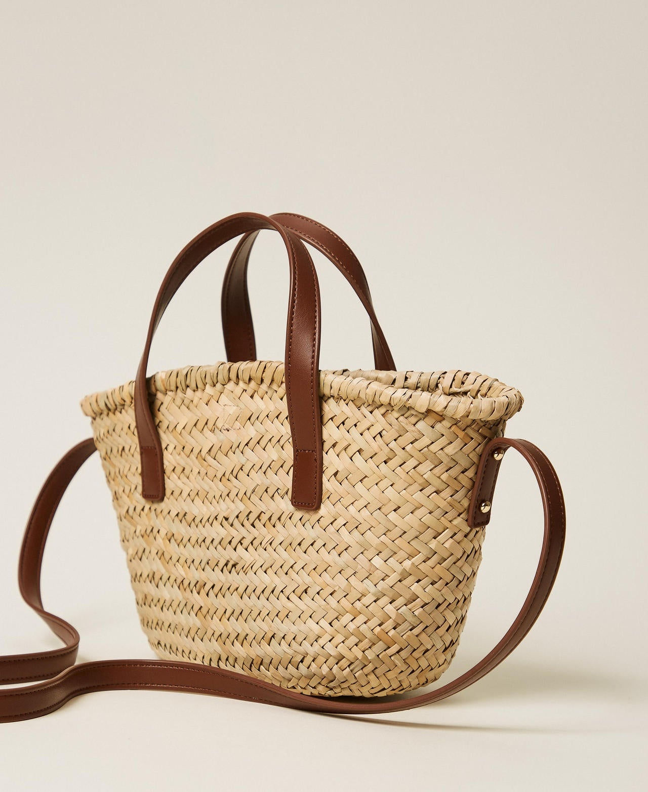 Borsa shopper in paglia 261GJ8014 11617 TWINSET GIRL 