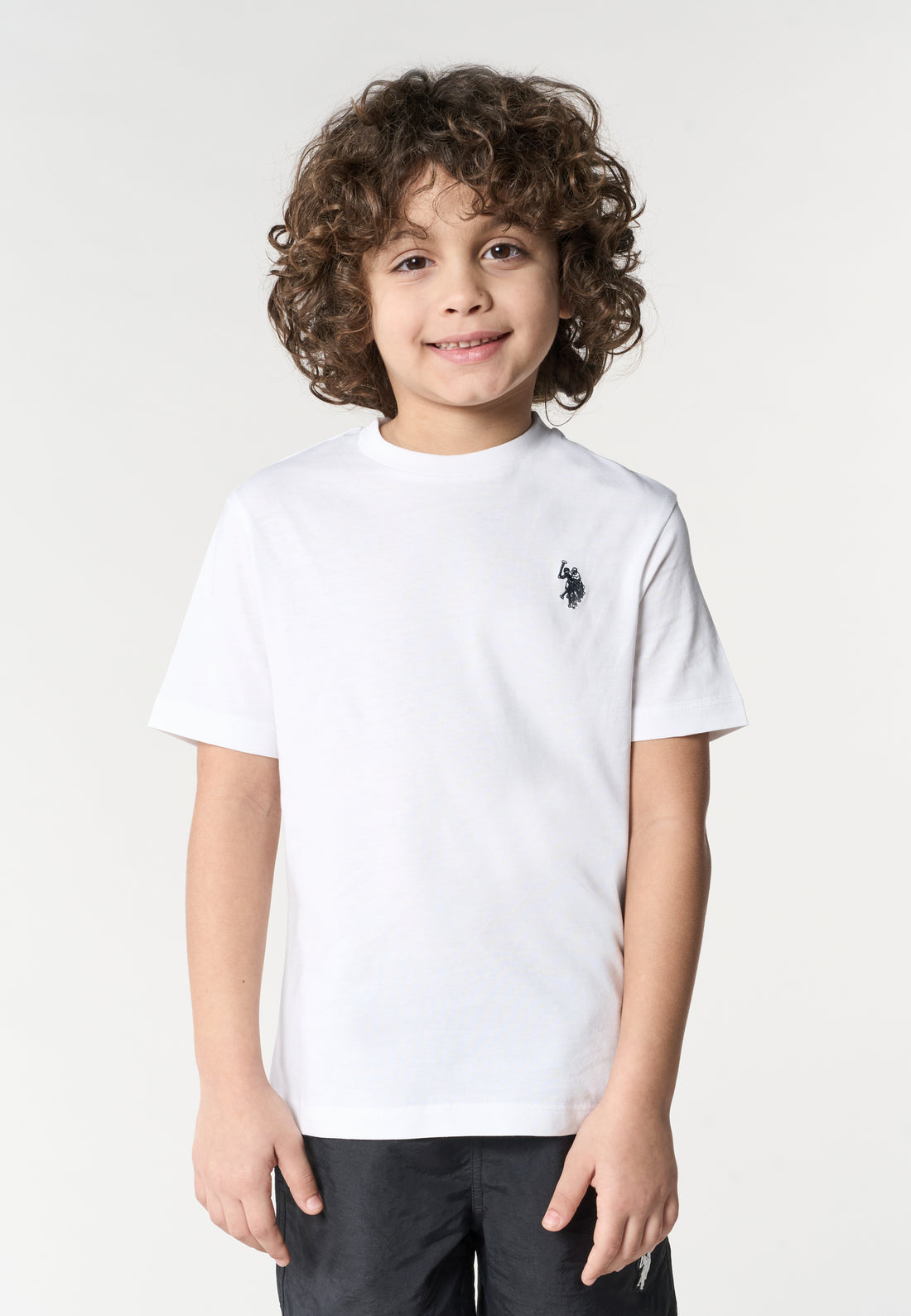 t-shirt basic con logo US43554001 101 U.S. POLO ASSN. 