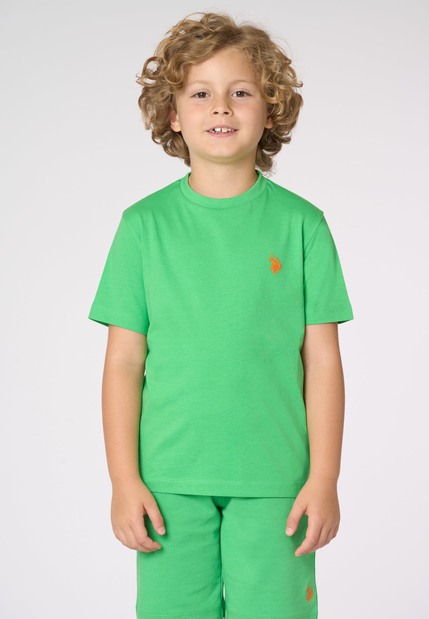 t-shirt basic con logo US43554001 144 U.S. POLO ASSN. 