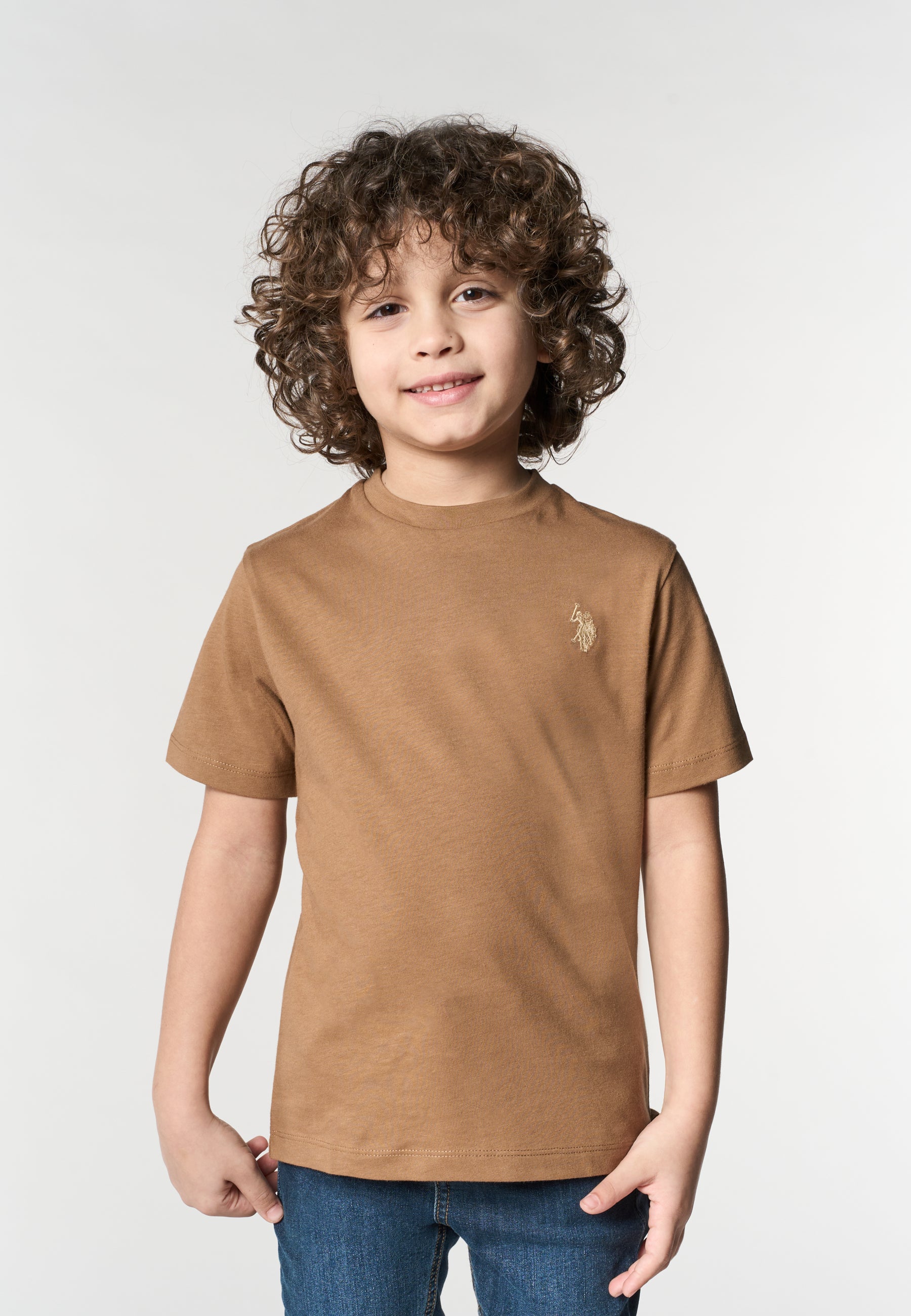 t-shirt basic con logo US43554001 162 U.S. POLO ASSN. 