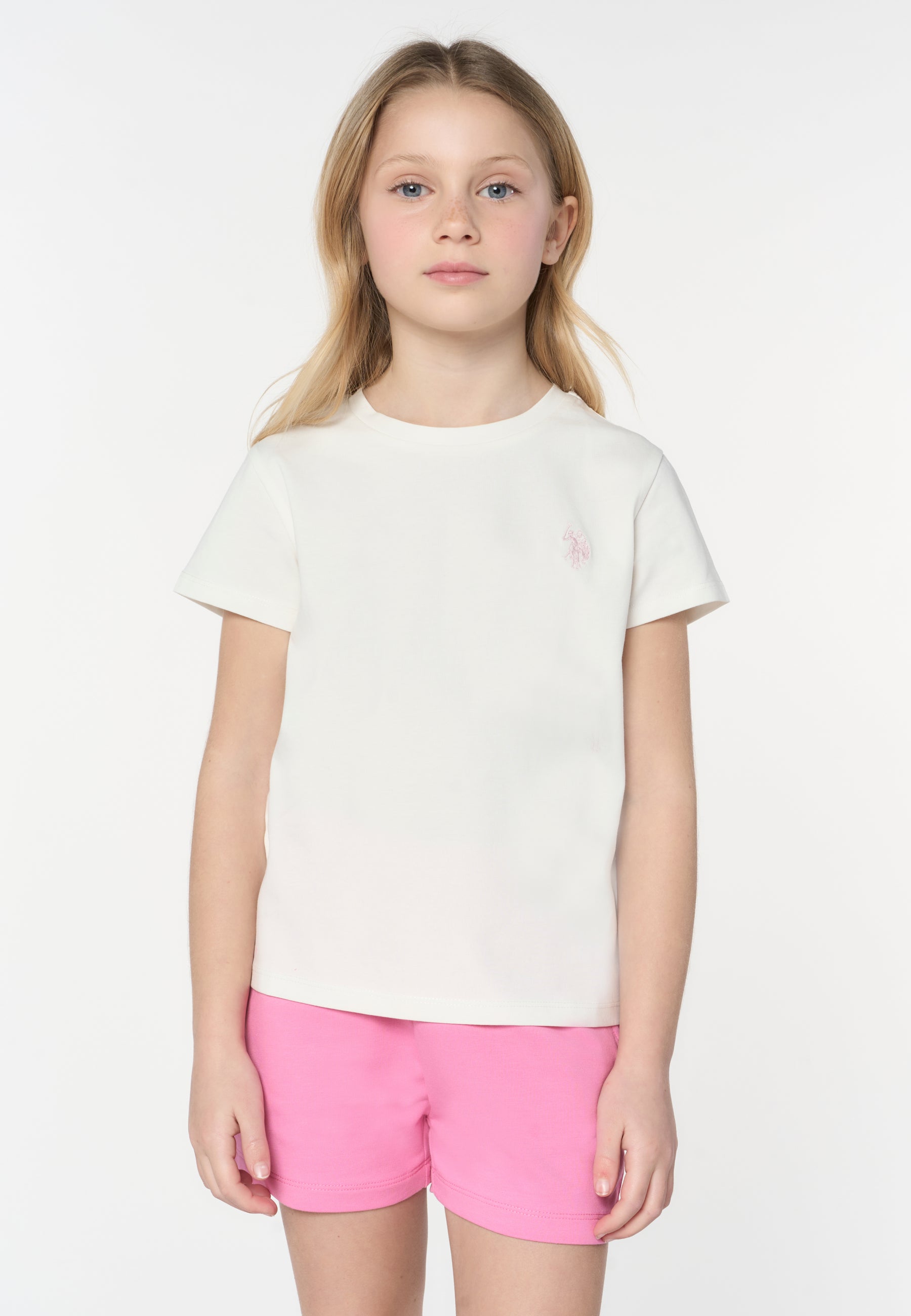 t-shirt con logo US43654001 101 U.S. POLO ASSN. 