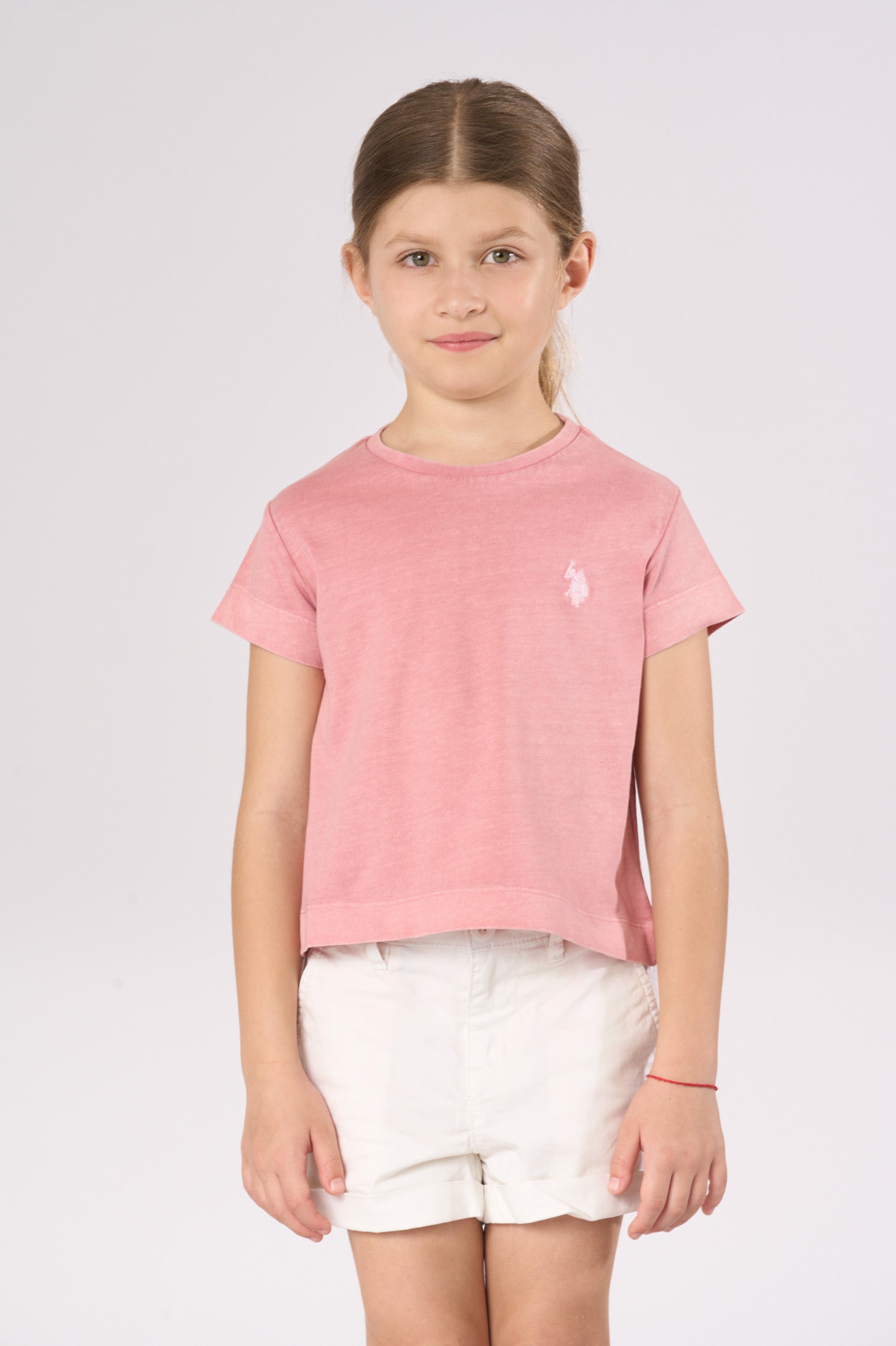 t-shirt con logo iconico US43654003 452 U.S. POLO ASSN. 
