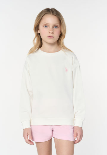 Felpa con logo petto US43687001 101 U.S. POLO ASSN. 