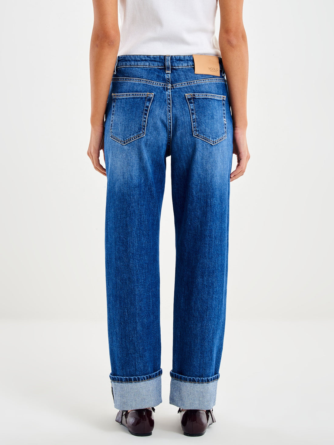jeans baggy mom fit DAB5018 DENIM VICOLO 