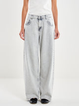 VICOLO jeans icon mia baggy Grigio