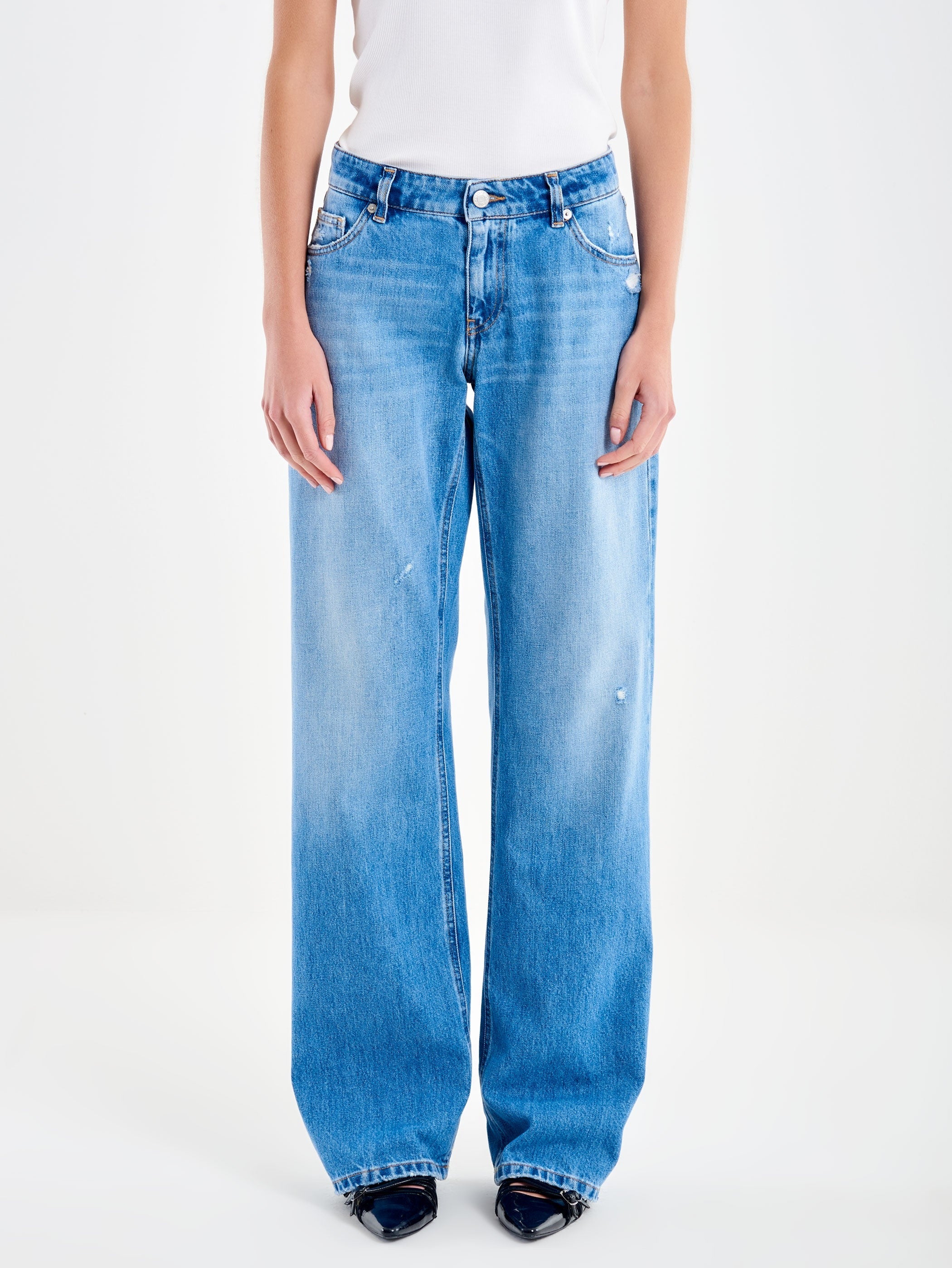 jeans basma DAB 5093 DENIM BLU VICOLO 