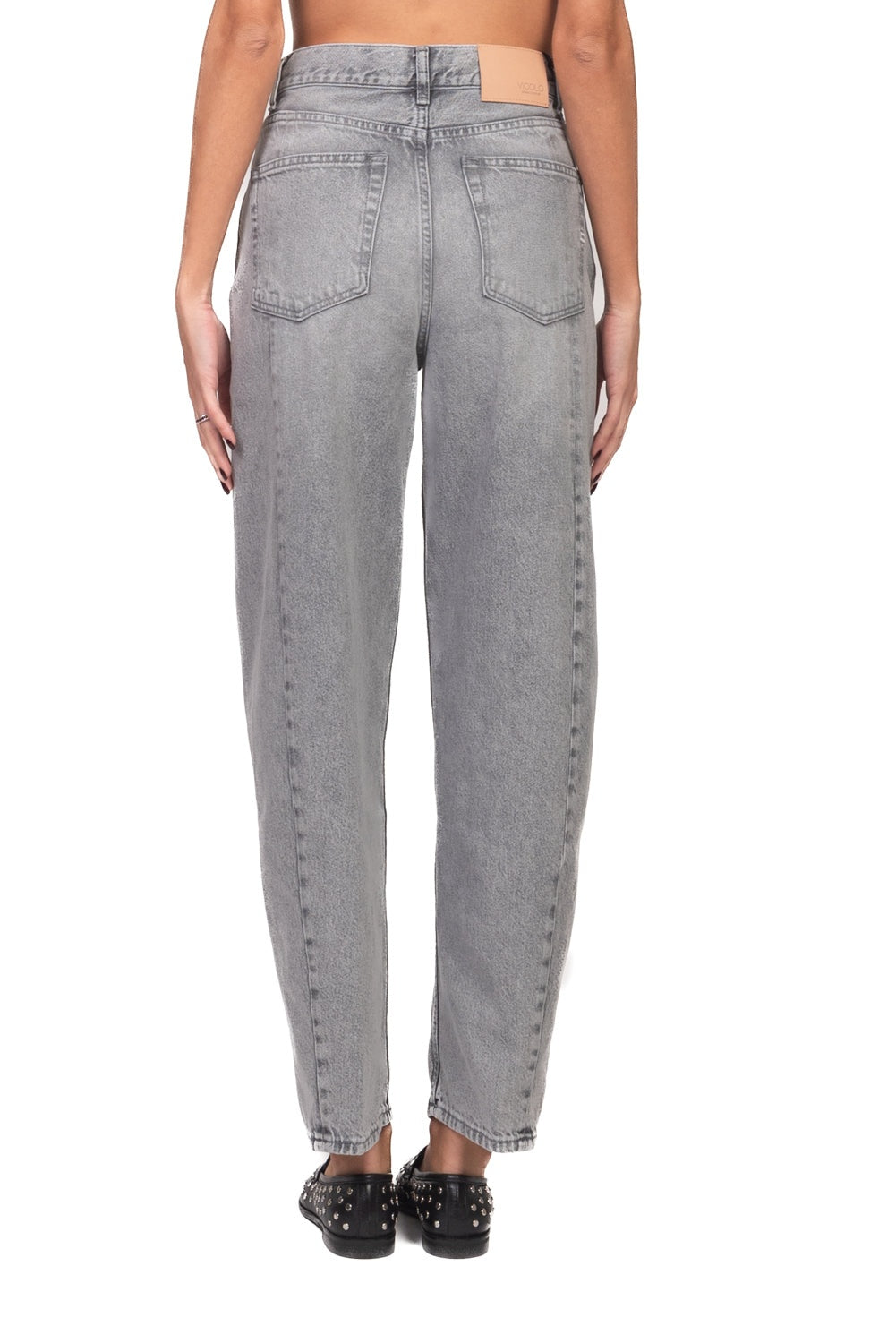 jeans chiara balloon DAB 5156 DENIM GRIGIO VICOLO 